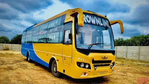 Crownline Travels Bus-Front Image