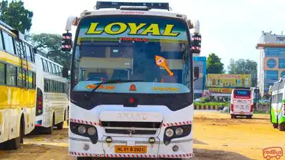 Loyal Travels Bus-Front Image