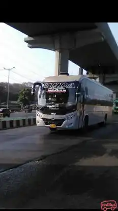 Huda Travels Bus-Front Image