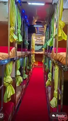 Hriday Tours & Travels Bus-Seats layout Image