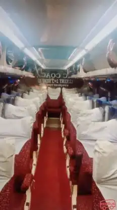 PK VAID TRAVELS Bus-Seats layout Image