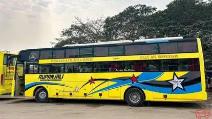 Rupanjali Travels Bus-Side Image