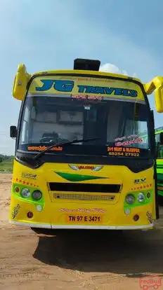 JG Travels Bus-Front Image