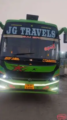 JG Travels Bus-Front Image