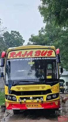 Raja Buses  Bus-Front Image