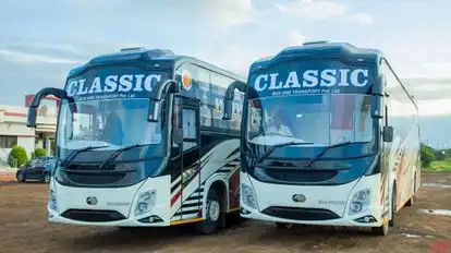 Classic Bus and Transport Pvt Ltd Bus-Front Image