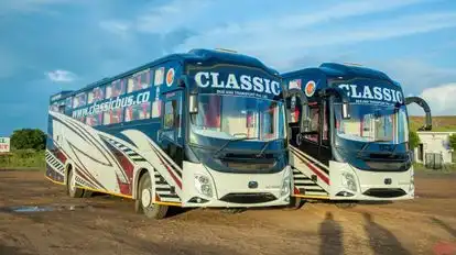 Classic Bus and Transport Pvt Ltd Bus-Front Image