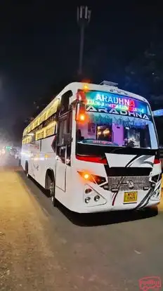 Aradhana Travels Bus-Front Image