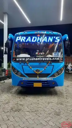 Pradhan Travels Bus-Front Image