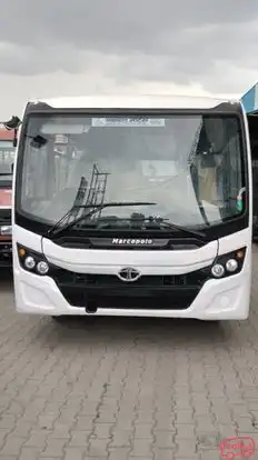 Pradhan Travels Bus-Front Image