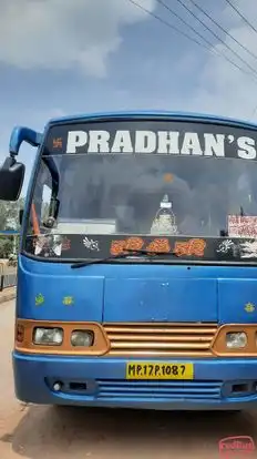 Pradhan Travels Bus-Front Image