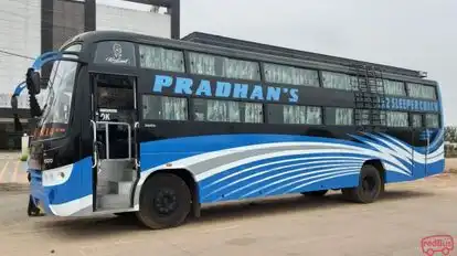 Pradhan Travels Bus-Side Image