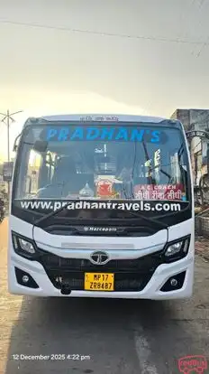 Pradhan Travels Bus-Front Image