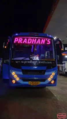 Pradhan Travels Bus-Front Image