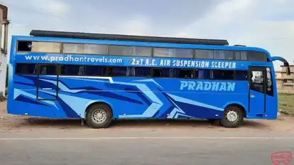 Pradhan Travels Bus-Side Image
