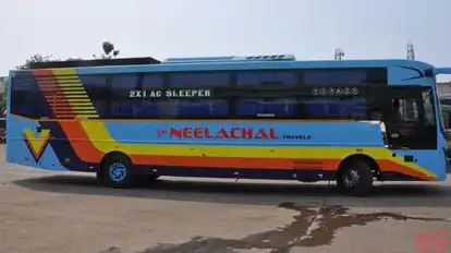 Neelachal Travels Bus-Side Image