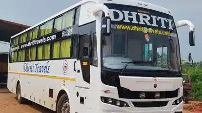 Dhriti Travels Bus-Front Image