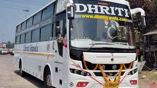 Dhriti Travels Bus-Front Image