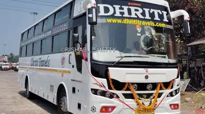 Dhriti Travels Bus-Front Image