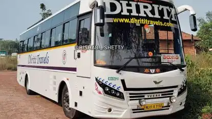 Dhriti Travels Bus-Front Image