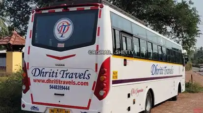 Dhriti Travels Bus-Side Image