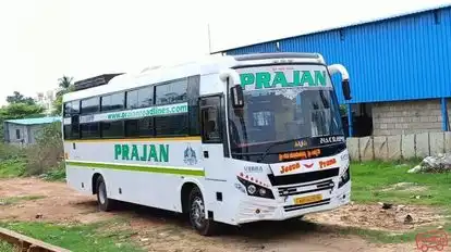 PRAJAN ROADLINES Bus-Side Image