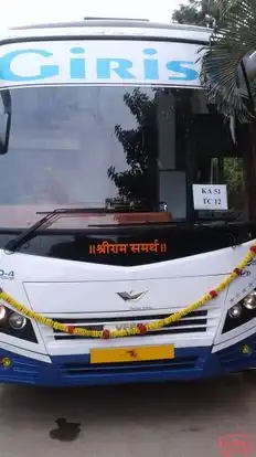 Girish Tours and Travels Bus-Front Image