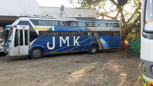 JMK Travels Seoni Bus-Front Image