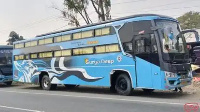 Akshar Travels Bus-Side Image