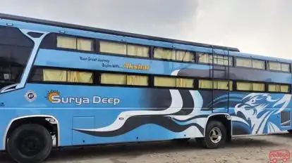 Akshar Travels Bus-Side Image