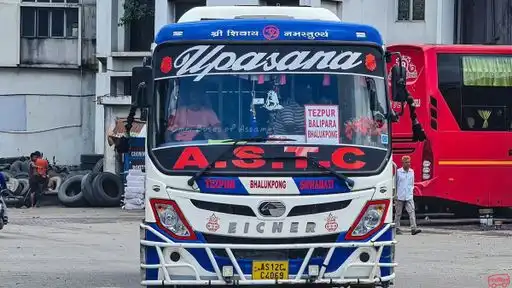 Upasana Travels (Under ASTC) Bus-Front Image