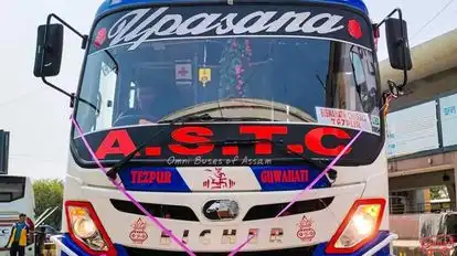 Upasana Travels (Under ASTC) Bus-Front Image