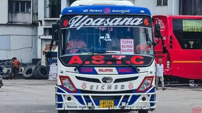 Upasana Travels (Under ASTC) Bus-Front Image