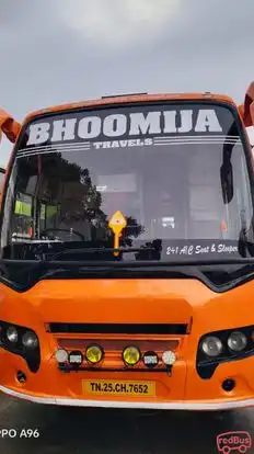 BHOOMIJA TRAVELS Bus-Front Image