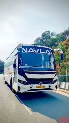 Navlai Tours and Travels Bus-Front Image