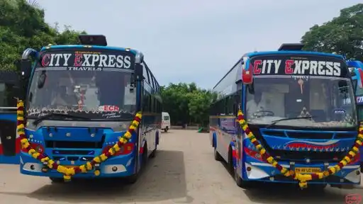 City Express Travels Bus-Front Image