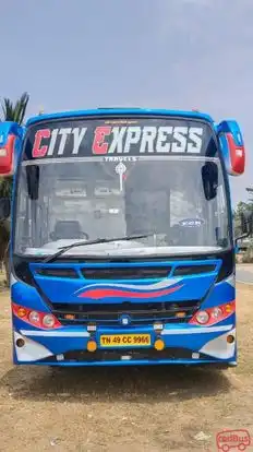 City Express Travels Bus-Front Image