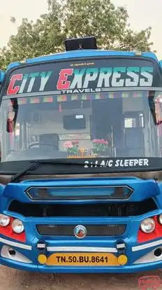 City Express Travels Bus-Front Image