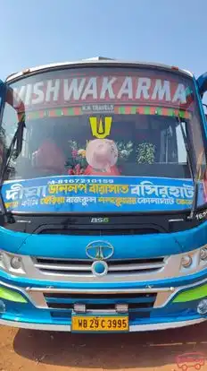 Vishwakarma Travels Bus-Front Image