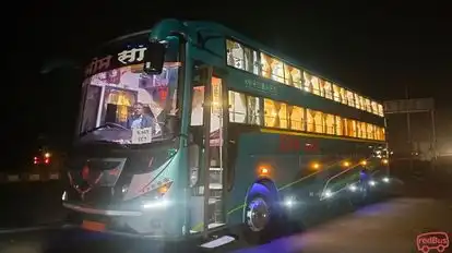 OM SAI TRAVELS PRAKASHA Bus-Side Image