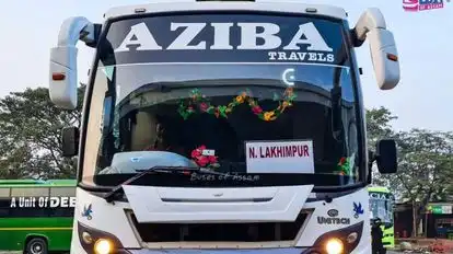 Aziba Travels Bus-Front Image