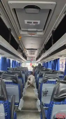 Prajapati Bus-Seats layout Image