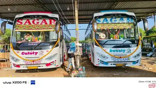 Sagar Travels (ABD) Bus-Front Image