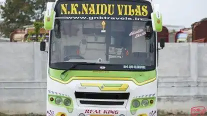 GNK Travels Bus-Front Image