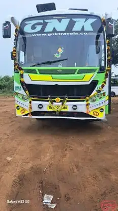 GNK Travels Bus-Front Image