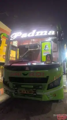 Padma Travels  Bus-Front Image