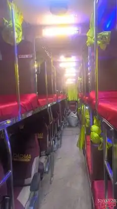 Padma Travels  Bus-Seats layout Image