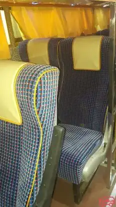 Rajdhani Express Bus-Seats Image