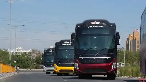 Manish Travels Private Limited Bus-Front Image
