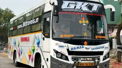 GKT TRAVELS  Bus-Front Image